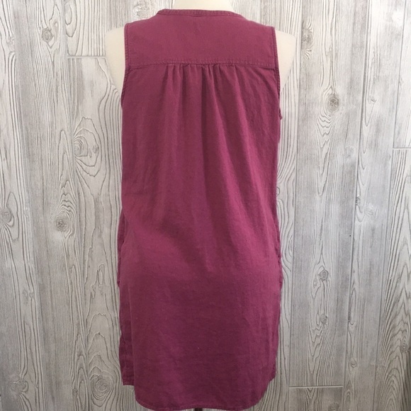 SONOMA Long Tunic Top Magenta Purple Size Medium - Picture 5 of 8